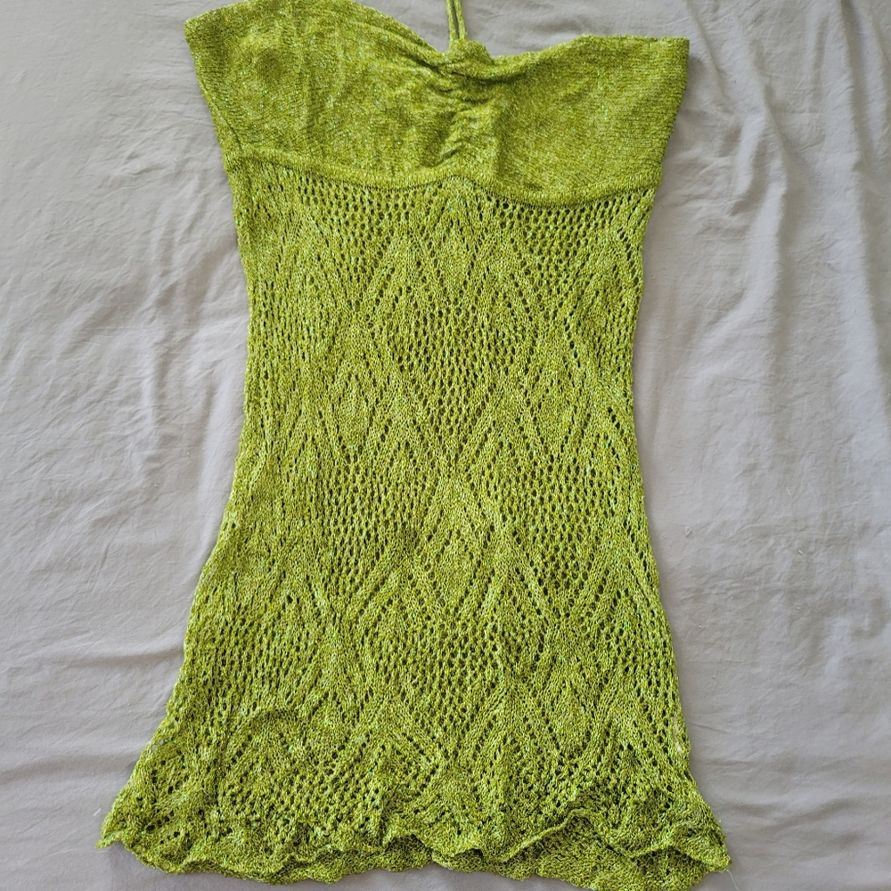 Bebe vintage green sz medium top